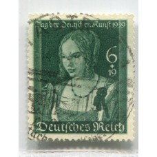 ALEMANIA 1939 Yv. 638 ESTAMPILLA DE LUJO 12 Euros 