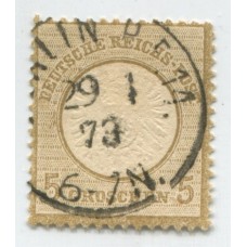 ALEMANIA 1872 Yv. 19 ESTAMPILLA EN PERFECTO ESTADO € 40