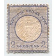 ALEMANIA 1872 Yv. 05 ESTAMPILLA NUEVA CON GOMA ORIGINAL RARISIMA Y EN PERFECTO ESTADO € 2000 