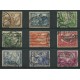 ALEMANIA 1933 Yv. 470/8 SERIE COMPLETA WAGNER ESTAMPILLAS USADAS 450 Euros