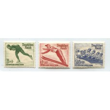 ALEMANIA 1935 Yv. 559/61 SERIE COMPLETA ESTAMPILLAS DEPORTES NUEVO MINT 75 Euros