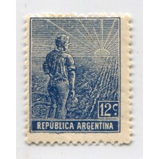 ARGENTINA 1915 GJ 391 ESTAMPILLA NUEVA CON GOMA, MUY LINDA Y RARA U$ 40