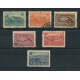 ALBANIA 1946 Yv. 330/5 SERIE COMPLETA DE ESTAMPILLAS USADAS 30 EUROS