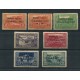 ALBANIA 1925 Yv. 159/65 SERIE COMPLETA DE ESTAMPILLAS NUEVAS 33 EUROS