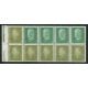 ALEMANIA 1928 ZUSAMMENDRUCKE Mi. H-BLATT 61 NUEVA MINT DE LUJO 220 Euros