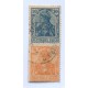 ALEMANIA 1920 ZUSAMMENDRUCKE Mi. S 33 RARO USADO 150 EUROS