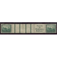 ALEMANIA 1930 ZUSAMMENDRUCKE Mi. WZ 3 NUEVO CON GOMA 450 Euros