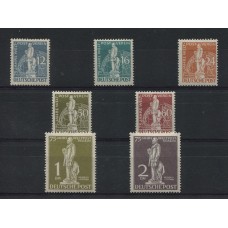 ALEMANIA OCCIDENTAL BERLIN 1949 Yv. 21/7 UNA DE LAS MEJORES SERIES, COMPLETA NUEVA HERMOSA CALIDAD 350 EUROS