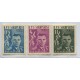 ALBANIA 1962 Yv. 564/6 SERIE COMPLETA DE ESTAMPILLAS NUEVAS MINT, ESPACIO COHETERIA