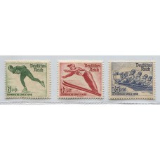 ALEMANIA 1935 Yv. 559/61 SERIE COMPLETA ESTAMPILLAS DEPORTES NUEVAS 15,50 Euros