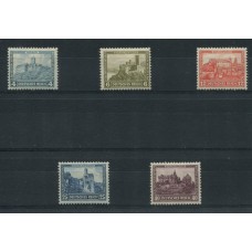 ALEMANIA 1932 Yv. 462/6 SERIE COMPLETA DE ESTAMPILLAS NUEVAS CON GOMA 60 EUROS