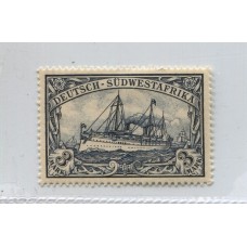 ALEMANIA COLONIAS SUDWESTAFRIKA 1900 Yv. 24 ESTAMPILLA NUEVA CON GOMA BARCO 47,5 EUROS