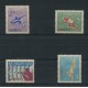 ALBANIA 1964 Yv. 663/6 SERIE COMPLETA DE ESTAMPILLAS NUEVAS CON GOMA