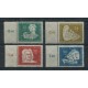 ALEMANIA ORIENTAL DDR 1950 Yv. 10/3 SERIE COMPLETA DE ESTAMPILLAS MINT MUSICA 55 Euros