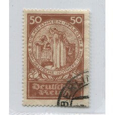 ALEMANIA 1924 Yv. 347 ESTAMPILLA USADA 60 Euros
