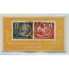 ALEMANIA ORIENTAL DDR 1956 Yv. 264/5 SERIE COMPLETA DE ESTAMPILLAS MINT , MUSICA 12 Euros