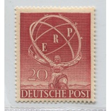 ALEMANIA OCCIDENTAL BERLIN 1950 Yv. 57 NUEVO MINT DE LUJO 120 EUROS