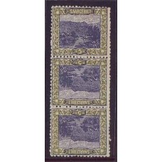 ALEMANIA ESTAMPILLA SARRE 1921 Yv 053c TETE-BECHE RARO  €15 