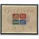 ALEMANIA 1935 EL RARO Y VALIOSO BLOQUE OSTROPA EN SOBRE CIRCULADO POR CORREO CERTIFICADO, DE LUJO RARISIMO EN ESTA CALIDAD 1.100 EUROS