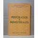 SELECCIONES FILATELICAS PERFORADOS Y MINISTERIALES 110 PAGINAS	