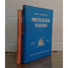 CATALOGO DE PREFILATELIA PERUANA MAS DE 300 PAGINAS MAGNIFICA OBRA EN 2 TOMOS.