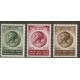BELGICA 1956 Yv. 991/3 SERIE DE ESTAMPILLAS NUEVAS MINT