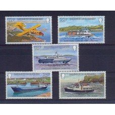 GUERNSEY SERIE COMPLETA MINT BARCOS AVIONES