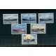 TUVALU BARCOS TRANSPORTES SERIE COMPLETA NUEVA MINT