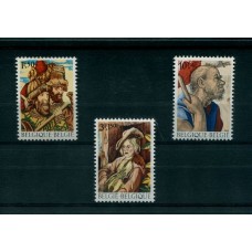 PINTURA ARTE BELGICA SERIE COMPLETA DE ESTAMPILLAS MINT