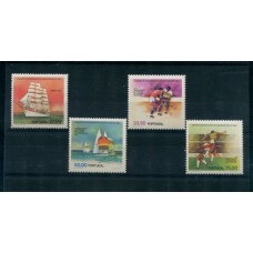 BARCOS DEPORTES PORTUGAL SERIE COMPLETA DE ESTAMPILLAS MINT