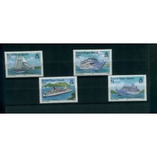 BARCOS VIRGIN ISLAND SERIE COMPLETA DE ESTAMPILLAS MINT