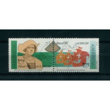 BARCOS COLON UPAEP BRASIL SERIE COMPLETA DE ESTAMPILLAS MINT