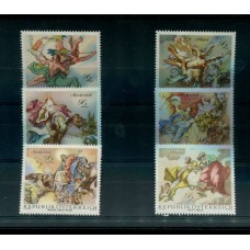 PINTURA ARTE AUSTRIA SERIE COMPLETA DE ESTAMPILLAS MINT