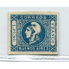 ARGENTINA 1859 GJ 14 PE 10 NUEVO 100% ORIGINAL U$ 44