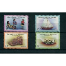 BARCOS St VINCENT SERIE COMPLETA DE ESTAMPILLAS MINT