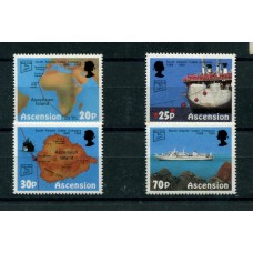 BARCOS ASCENCION SERIE COMPLETA DE ESTAMPILLAS MINT