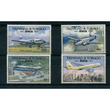 TRINIDAD AVIONES SERIE COMPLETA DE ESTAMPILLAS MINT