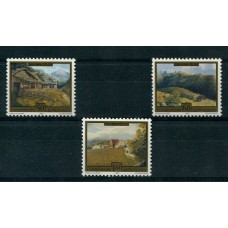 LIECHTENSTEIN PINTURAS  SERIE COMPLETA DE ESTAMPILLAS MINT