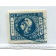 ARGENTINA 1859 GJ 17 PE 13 ESTAMPILLA DE MAGNIFICA CALIDAD SUPERIOR A LO NORMAL LUJO