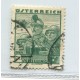 AUSTRIA 1934 ESTAMPILLA  Yv. 458a VARIEDAD DE COLOR RARA € 100