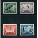 AUSTRIA 1933 Yv. 426/9 SERIE COMPLETA NUEVA MINT HERMOSA Y RARA  FIS SKY DEPORTES  650 EUROS