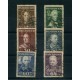 AUSTRIA 1935 SERIE COMPLETA YVERT 471/6 USADA RARA 165 EUROS