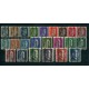 AUSTRIA 1945 SERIE COMPLETA YVERT 553/75 ESTAMPILLAS NUEVAS MINT DE ALEMANIA SOBRECARGADAS TIENEN SELLO DE GARANTIA LUJO Y MUY RARA 900 EUROS