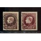 BELGICA 1929 Yv. 291Aa ESTAMPILLA USADA + 291A PARA COMPARAR, RARA 240 EUROS