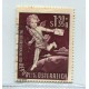AUSTRIA 1952 ESTAMPILLA YVERT 812 USADA MINT € 30
