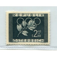 AUSTRIA 1952 ESTAMPILLA  YVERT 809 NUEVA MINT € 30 