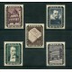 AUSTRIA 1953 SERIE COMPLETA YVERT 822/6 NUEVA MINT HERMOSA € 20