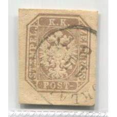 AUSTRIA JOURNAUX 1863 Yv. 9 ESTUPENDO EJEMPLAR 22,50 Euros