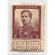 BELGICA 1912 Yv. 122 ESTAMPILLA NUEVA EL VALOR MAS ALTO DE LA SERIE HERMOSA 100 EUROS