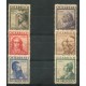 AUSTRIA 1934 SERIE COMPLETA YVERT 460A/5 NUEVA MAGNIFICA 105 EUROS